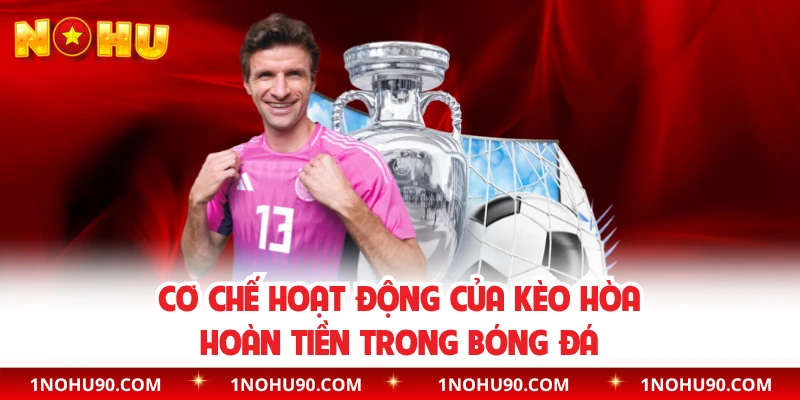 Cơ chế hoạt động của kèo hòa hoàn tiền trong bóng đá